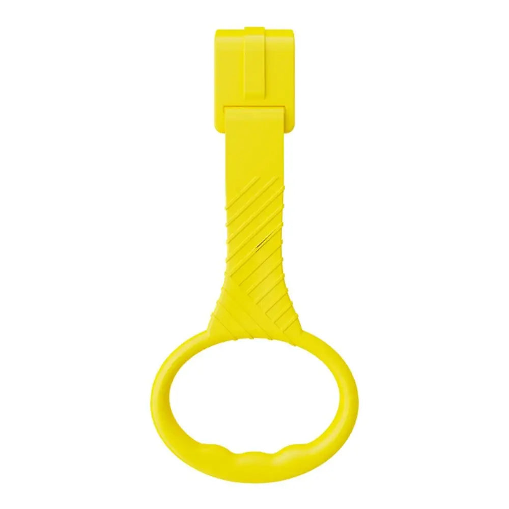 Plastic Pull Ring for Baby Cribs &ndash; Stand Up &amp; Walk Assist Tool yellow