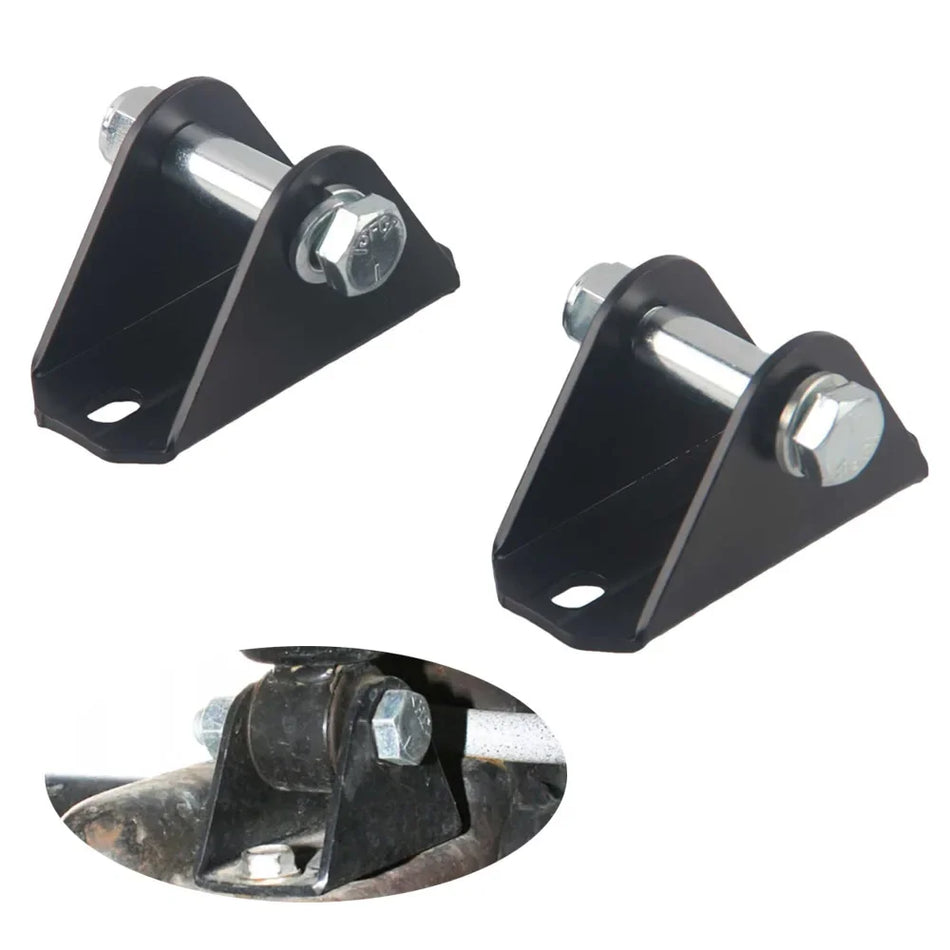 Rear Upper Shock Bar Pin Eliminator Kit For Jeep Wrangler TJ XJ ZJ LJ, Reduces Rattle On Rough Terrain