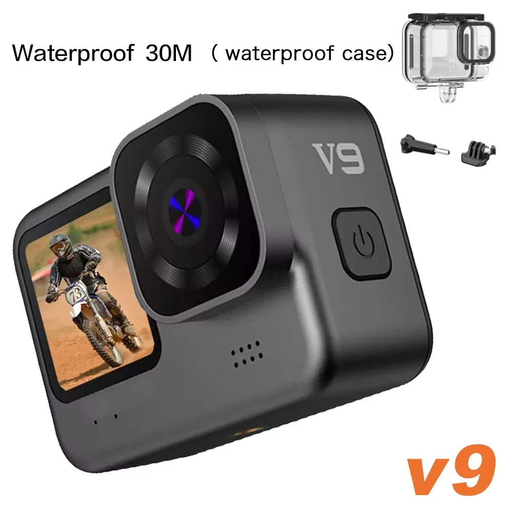 CERASTES V11 Action Camera &ndash; 4K60FPS Ultra-Stable Performance V9 -B / 128G