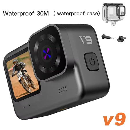 CERASTES V11 Action Camera &ndash; 4K60FPS Ultra-Stable Performance V9 -B / 128G
