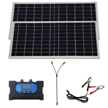 EcoFlyPower 20W 18V Outdoor Solar Charger &ndash; High Efficiency Power for Camping and Travel