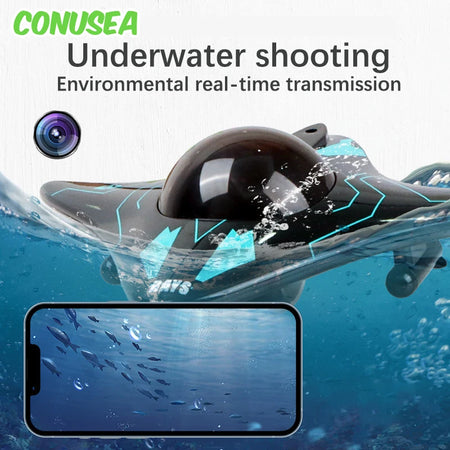 Mini WiFi Remote Control Submarine with Underwater Camera