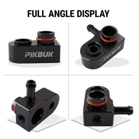 PIKBUK Turbo Gauge Vacuum Adapter Suitable For Mercedes Benz 1.6T 1.8T 2.0T Engine Aluminum by InterCyprus Trading Ltd