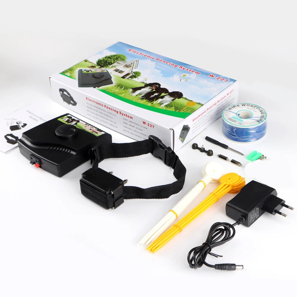 Electronic Pet Fence System Containment Collar &ndash; Waterproof