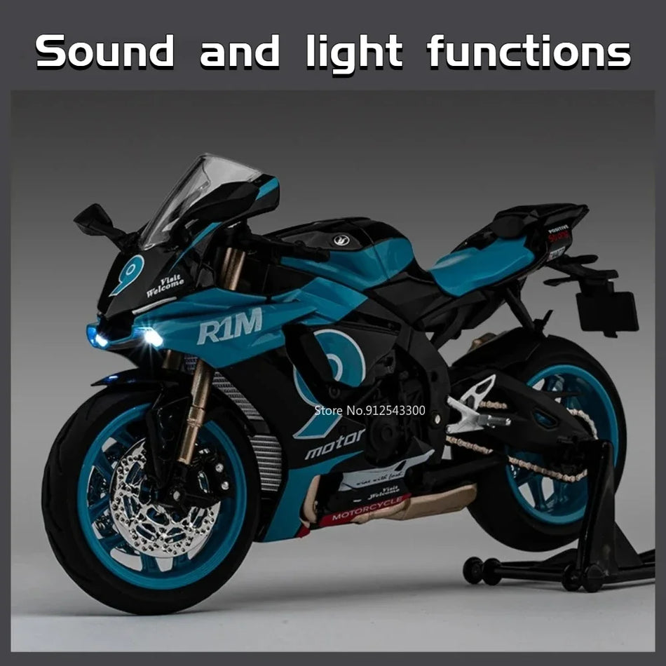 1/12 Motorrad Modell Legierung Diecast für Yamaha R1M