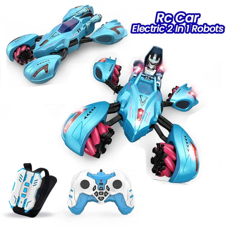 Electric RC Car 2 In 1 Transformation &ndash; Remote Control Fun
