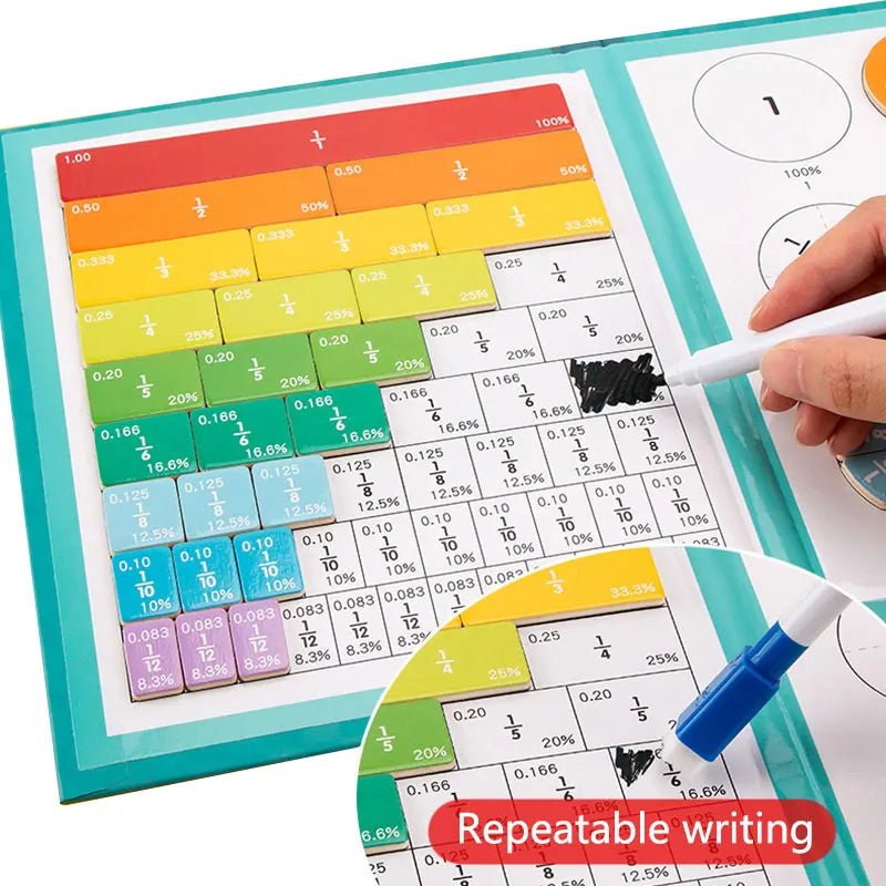 Magnetic Fraction Learning Toy &ndash; Hands On Learning Fun