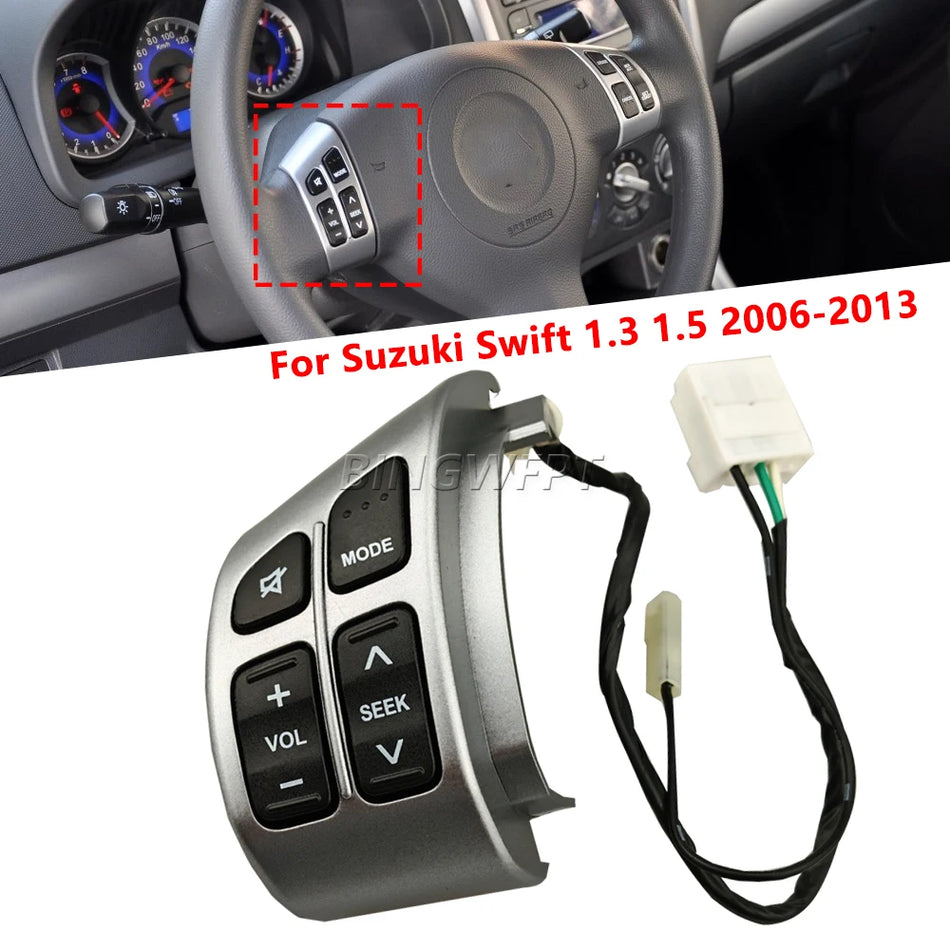 Stūres Rata Poga Slēdzis ar Bluetooth Skaļuma Kontroli Suzuki SX4