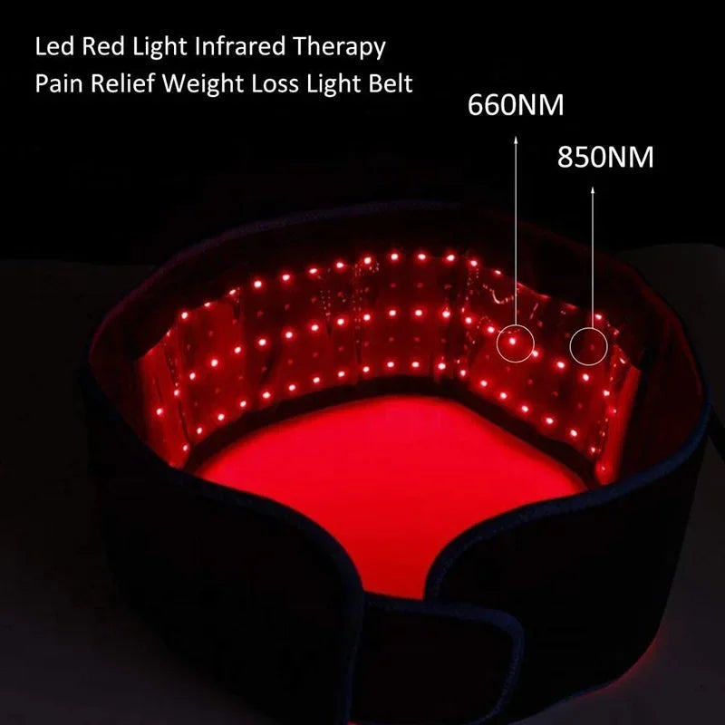 LED Phototherapy Massage Belt &ndash; Infrared Red Light Therapy