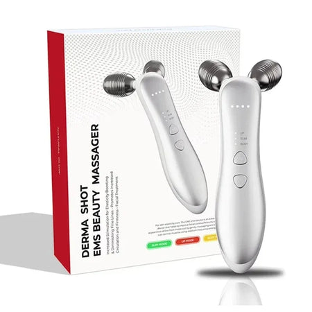 Vilnason Micro-Current Facial Roller &ndash; Skin Firming WHITE