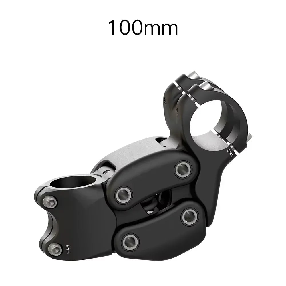 Suspension Stem for Bicycle Handlebar &ndash; Adjustable Shock Absorption for Enhanced Shoulder and Neck Comfort model 2 stem 100mm