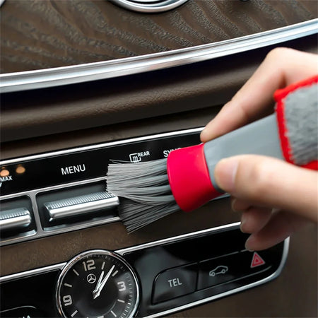 Car Vent Cleaning Tool - Multi-Purpose Vacuum Brush for Interior Care