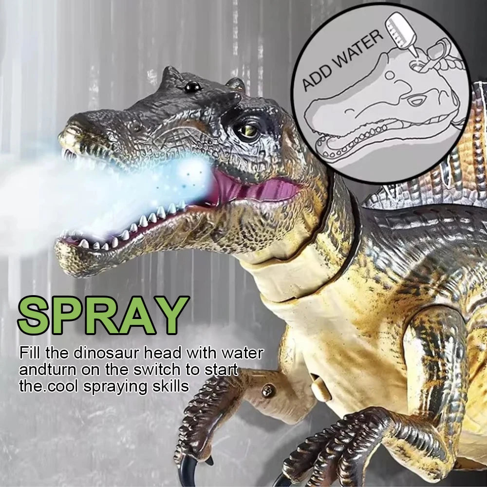 Remote Control Dinosaur Toy Velociraptor 2.4G &ndash; Light Roar