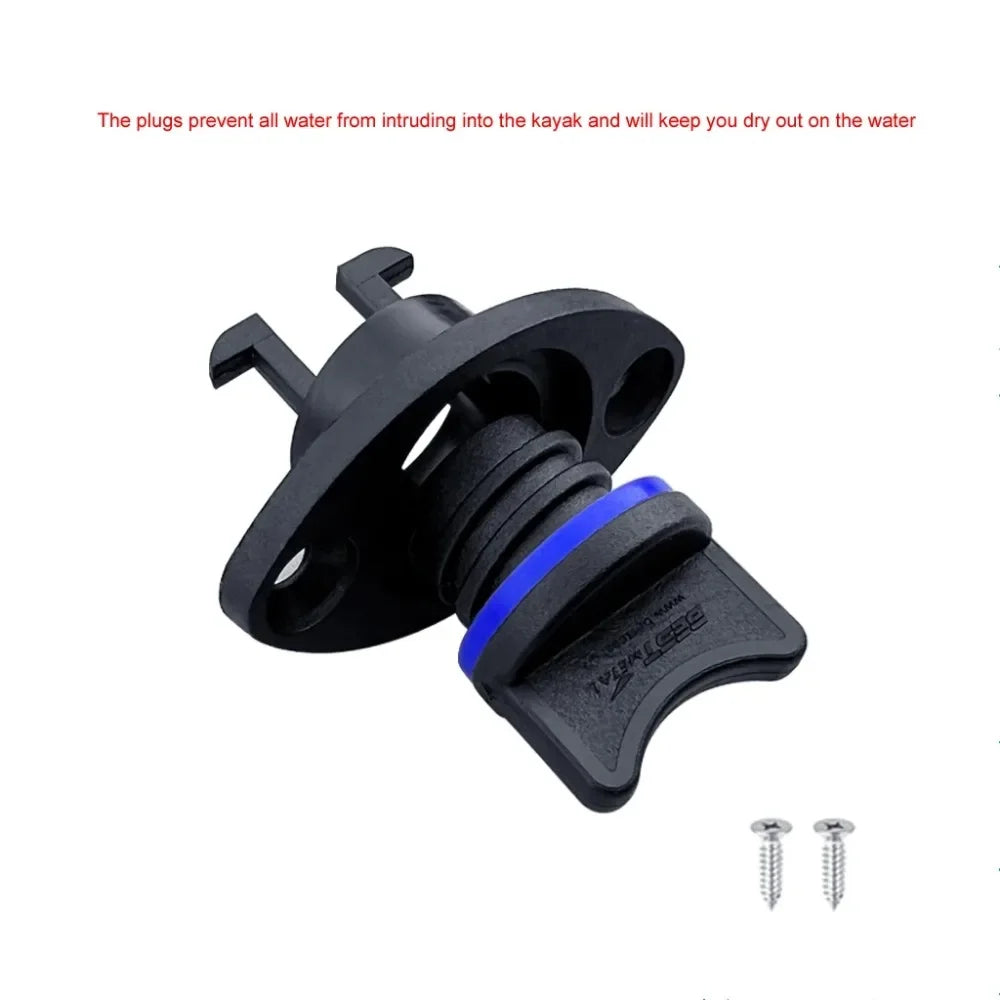 Boat Accessories Nylon 25mm 1 Inch Drain Hole Thread Drain Plugs Bung Socket Oval Garboard Yacht Fishing Kayak Canoe Marine Plug