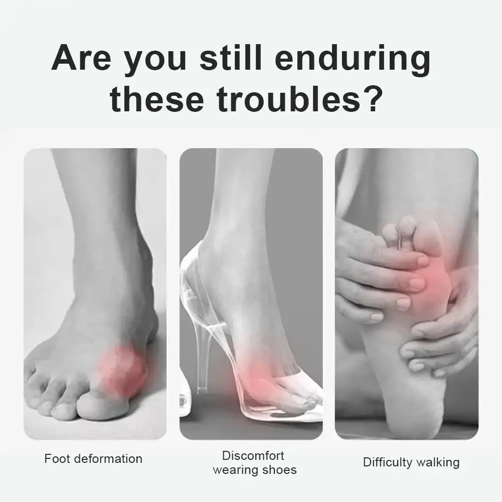 Soft Bunion Corrector Toe Separator With Adjustable Strap