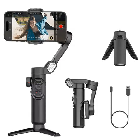 AOCHUAN Smart XE Gimbal Stabilizer &ndash; 3-Axis Foldable Design Basic(No Light)