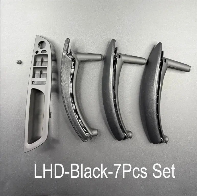 E70 E71 LHD RHD Upgraded Interior Door Handle with Leather Cover Assembly Full Set For BMW X5 X6 E70 E71 E72 2007-2014 by InterCyprus Trading Ltd