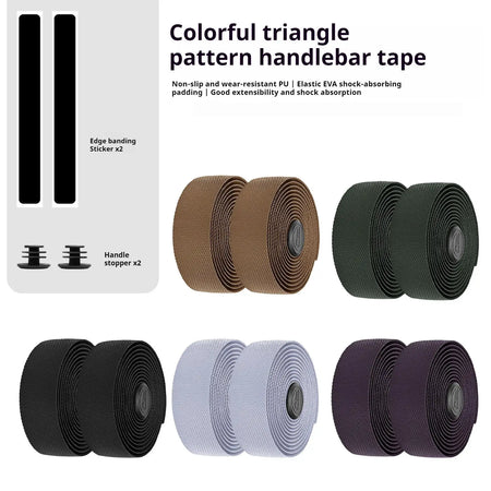 ENLEE Bicycle Handlebar Straps Road Bike Handlebar Wraps Ultra-Lightweight Non-Slip Wear-Resistant Essential For Cycling by InterCyprus Trading Ltd