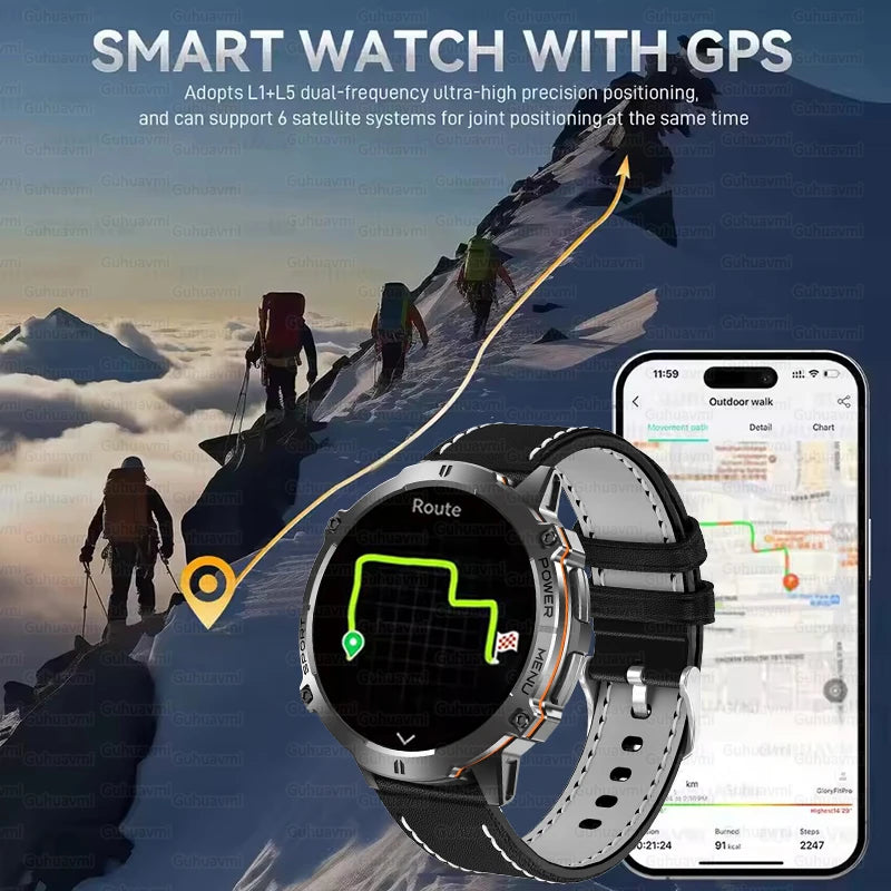 New 1000MAH Super Endurance Smart Watch &ndash; AMOLED Display