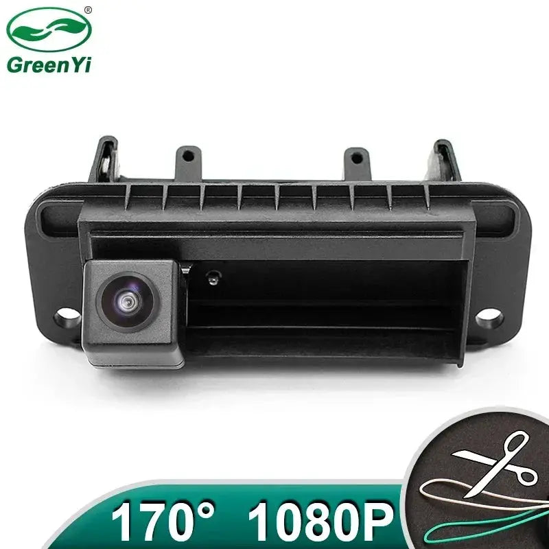 Backup Camera HD AHD 1080P Trunk Handle for Mercedes-Benz W204 W205 C-Class by InterCyprus Trading Ltd