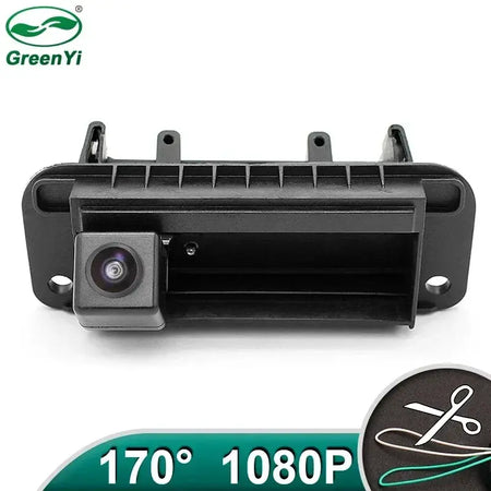 Backup Camera HD AHD 1080P Trunk Handle for Mercedes-Benz W204 W205 C-Class by InterCyprus Trading Ltd