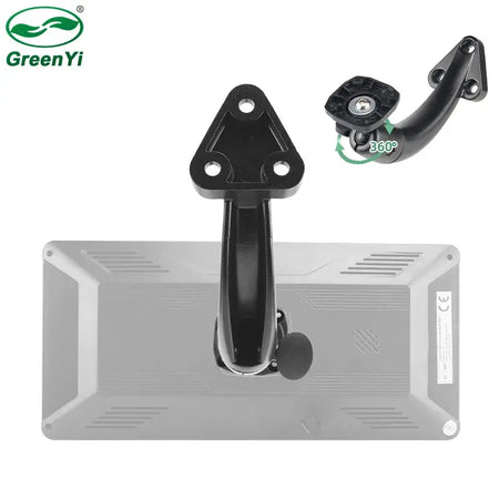 GreenYi Car 360° Fixed Curved Iron Bracket for Car Desktop 7inch 8inch 9inch 10inch Monitor by InterCyprus Trading Ltd