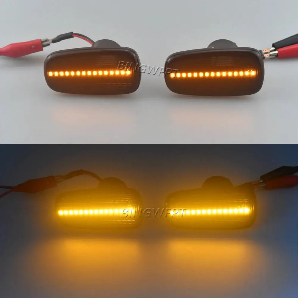 For Toyota Prius Kluger Wish Land Cruiser 200 Prado 120 RAV4 Altezza Lexus IS300 Dynamic Led Side Marker Lights Turn Signal Lamp by InterCyprus Trading Ltd