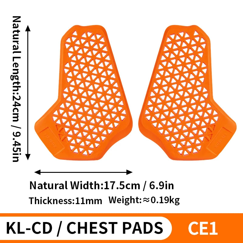 Universal Built-In Protective Gear &ndash; CE Certified Safety CE1 Chest Guard