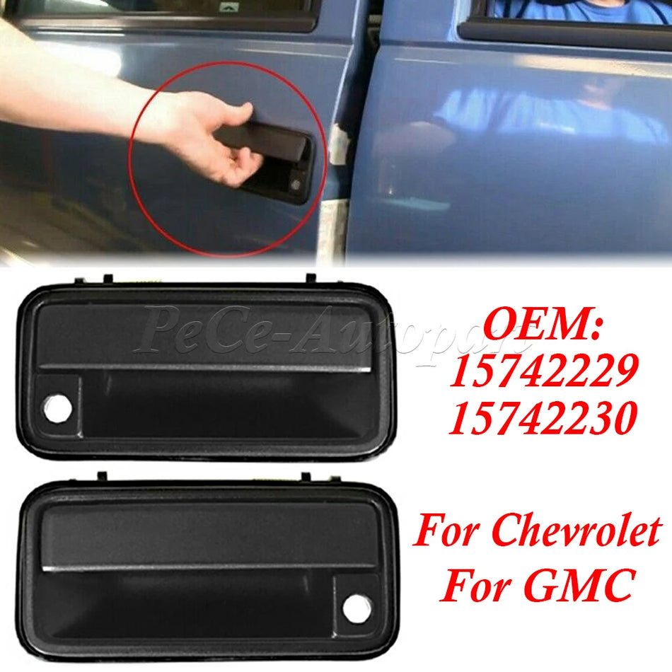 Manijas exteriores de las puertas izquierda y derecha para Chevrolet Tahoe