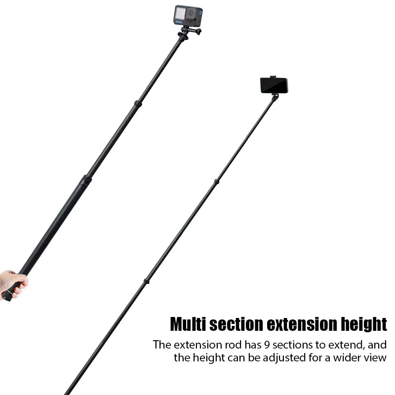 290CM Carbon Fiber Selfie Stick &ndash; Extended Edition Pro