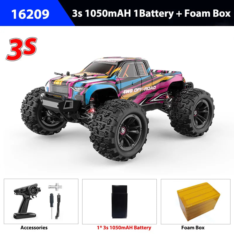 MJX 16208/16209/16210 RC Car &ndash; High Speed 4WD Off Road 16209-3S Foam box
