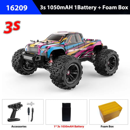 MJX 16208/16209/16210 RC Car &ndash; High Speed 4WD Off Road 16209-3S Foam box
