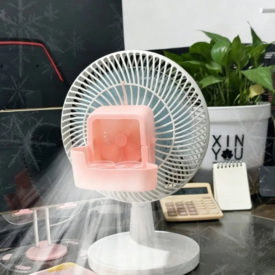Portable Hanging Air Cooler Fan for Home, Ice Cooling Device for Bedroom