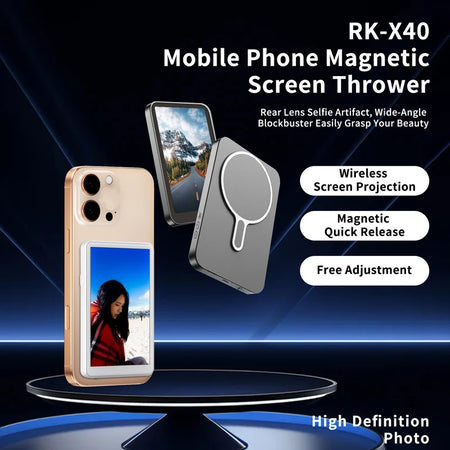 Wireless Magnetic Selfie Monitor &ndash; Strong Magnetic Hold