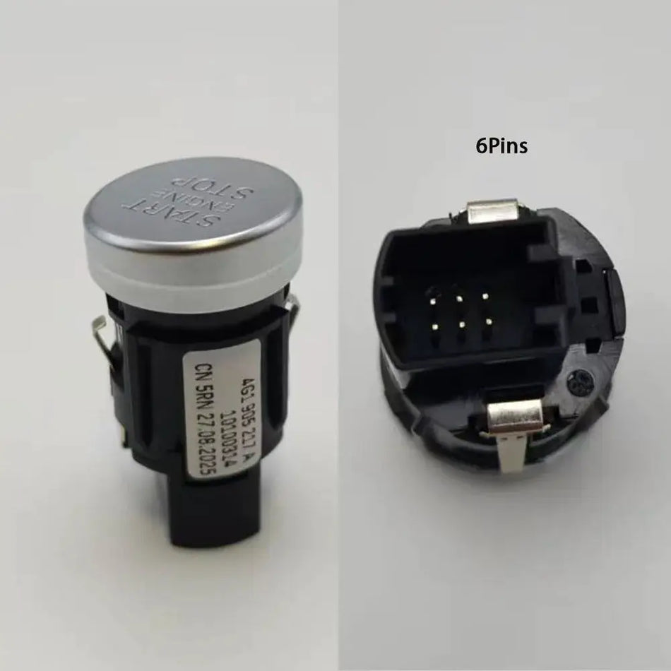 Engine Start Stop Button 6 Pin For Audi A6 S6 A7 S7 RS7 C7 by InterCyprus Trading Ltd