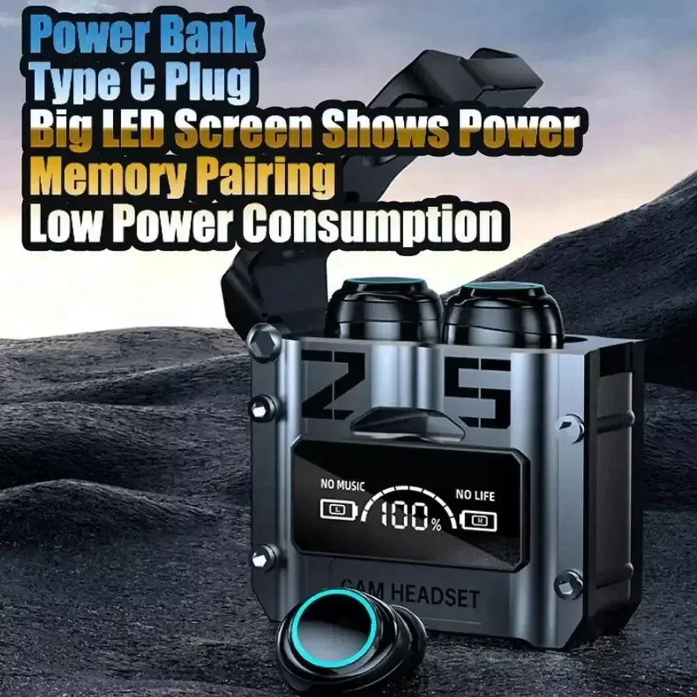 Original M25 TWS Wireless Earbuds with Touch Control and Noise Cancellation