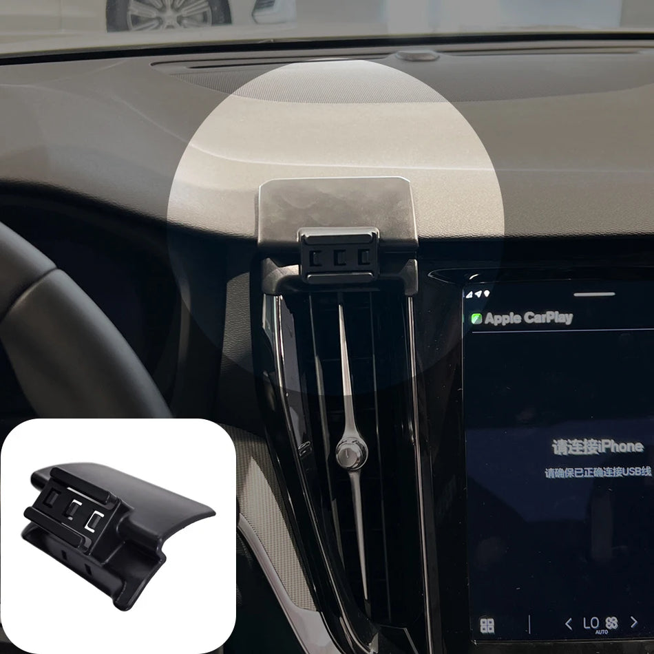 Volvo S60 Belaidžio Įkrovimo Automobilio Telefono Laikiklis Gravitacijos Pagrindas