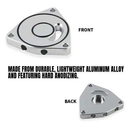 Aluminum BOV Spacer for Hyundai Genesis Coupe Kia 1.6T 2.0T Honda Civic 1.5T by InterCyprus Trading Ltd
