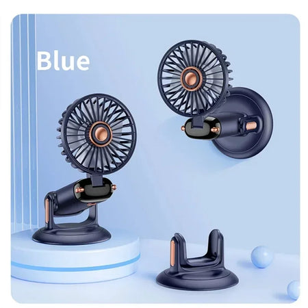 180 Degree Rotation Handheld Mini Fan &ndash; Ultra Portable Update Blue