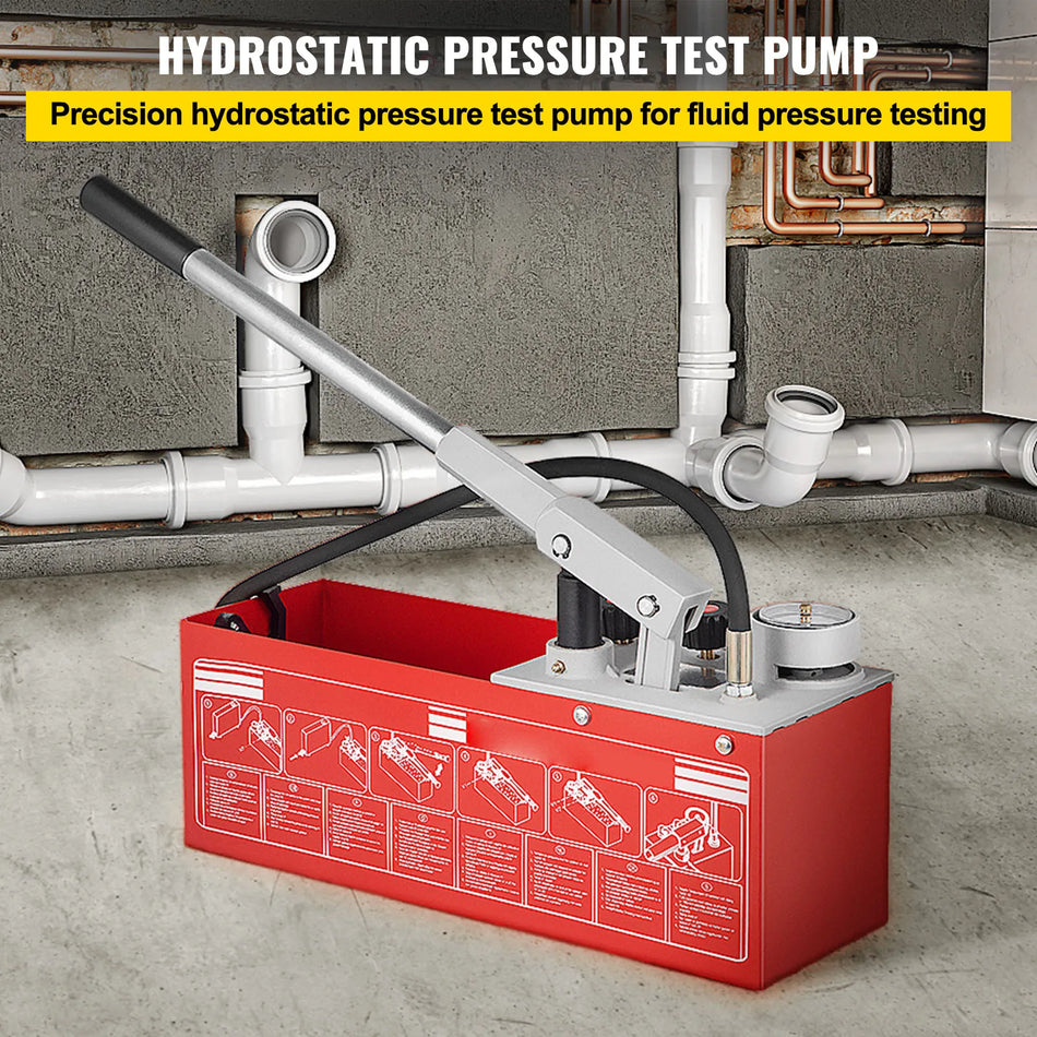 SYB-60B Hydrostatische Druk Testpomp – 60 Bar