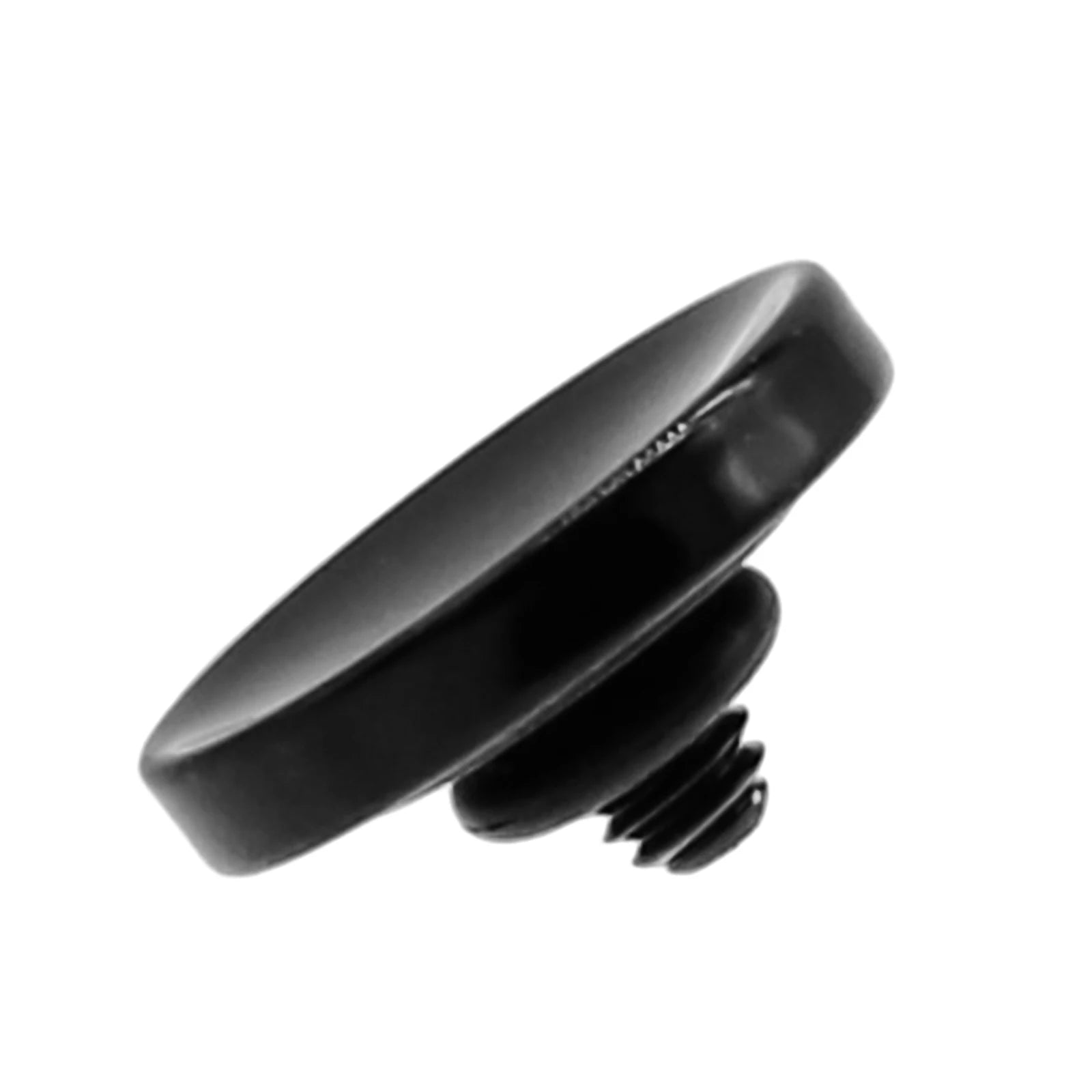 Durable Metal Shutter Release Button for Micro-SLR Cameras - Compatible with Canon, Sony, Fujifilm black