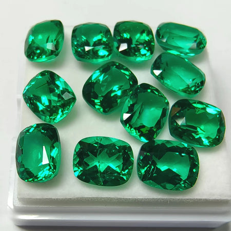 Wholesale Lab Grown Colombia Emerald &ndash; Stunning Rectangle Shape Gemstone