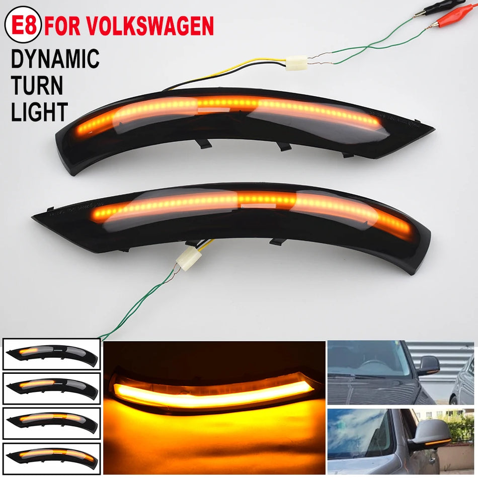 Sequentielle LED-Seitenspiegelblinker für VW Volkswagen Touareg MK1