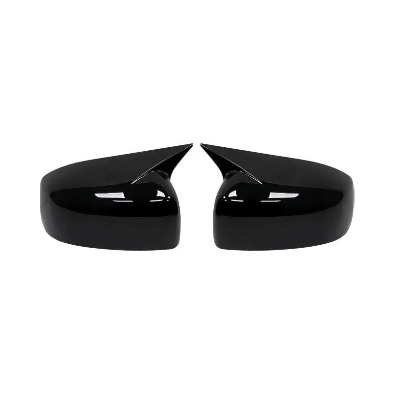 For Mitsubishi Lancer X 10 EX EVO 2013-2016 Black/Carbon Side Door Rearview Mirror Cover Cap Trim Shell Sticker Car Styling by InterCyprus Trading Ltd