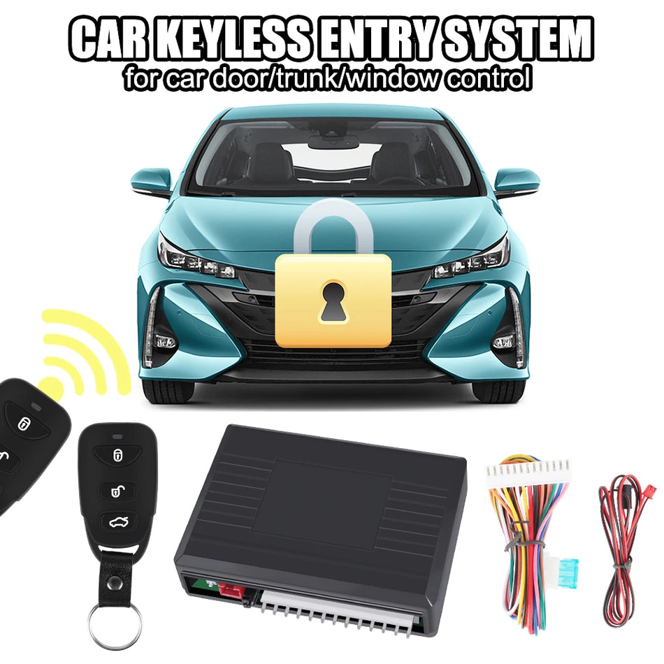 Avainvapaa etälukitusjärjestelmä hälytyksellä ja keskuslukituksella yleinen plug and play -turvapäivitys Toyota