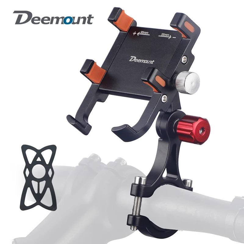 Deemount Aluminum Alloy Phone Stand &ndash; Lightweight and Durable Bicycle Holder