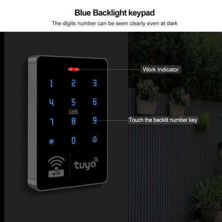 5YOA S10W Tuya Access Control Door Lock &ndash; IP68 Waterproof