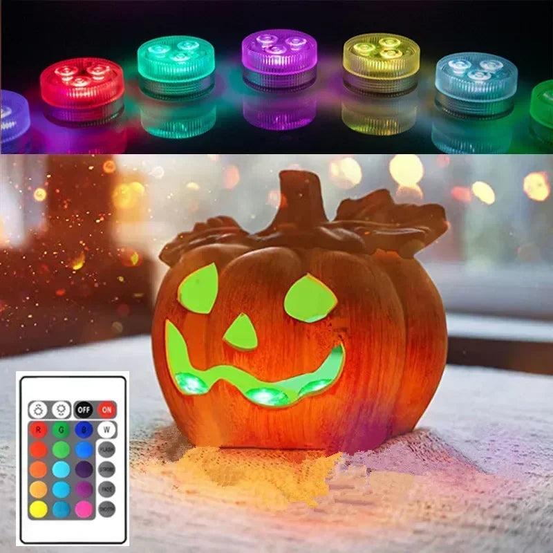 3LED Submersible Pool Lights With Remote &ndash; Color Changing