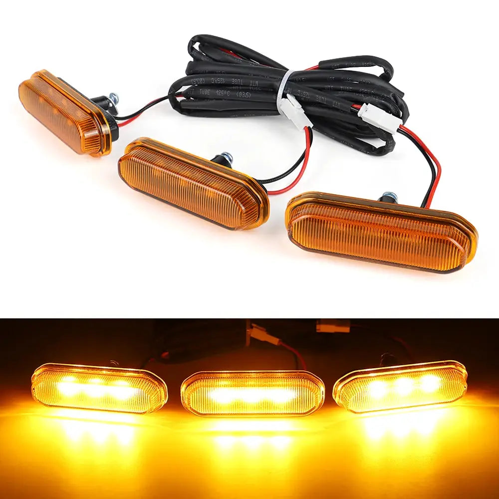 Front Grill Lights for Ford Bronco Sport 2021-2023 by InterCyprus Trading Ltd
