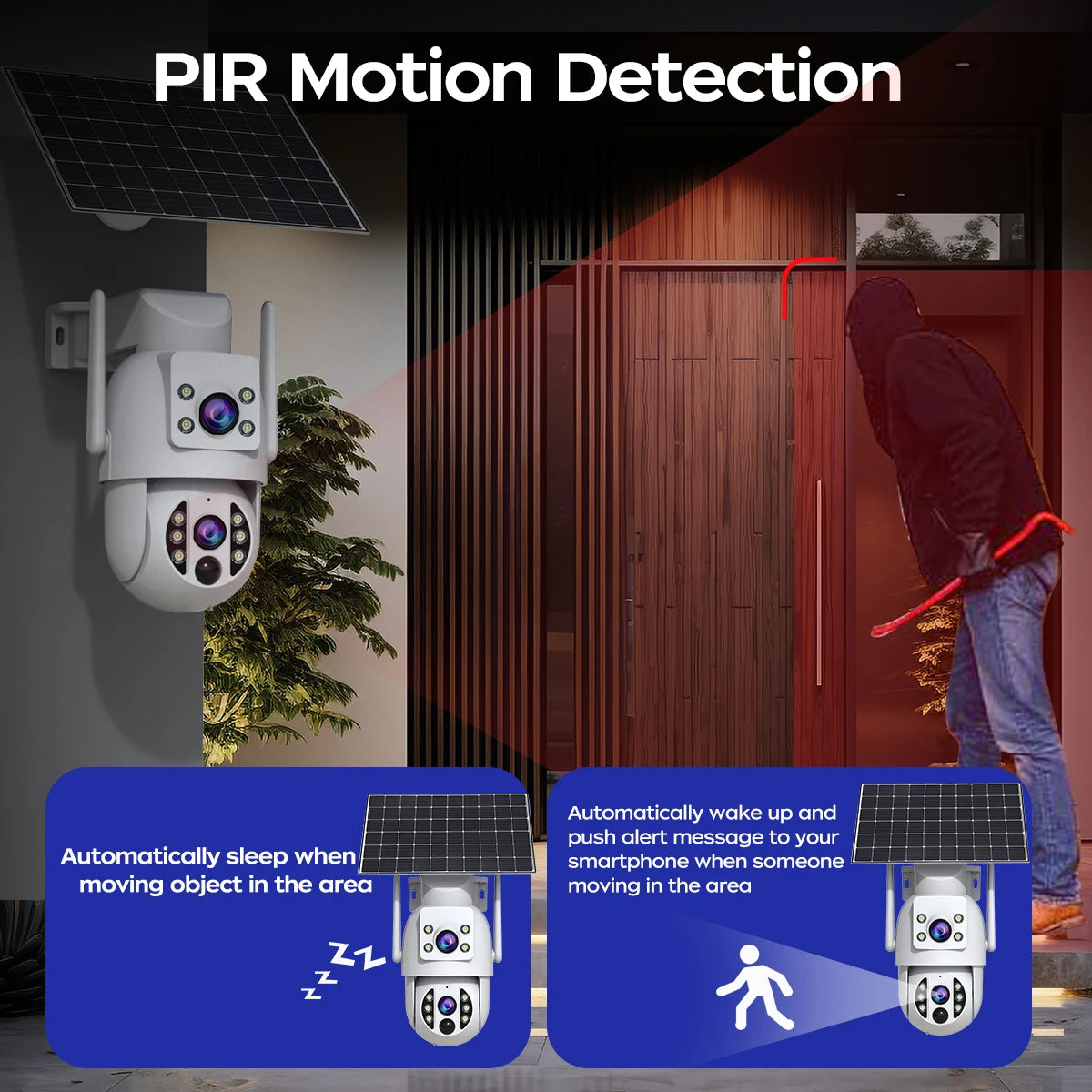 JOOAN 4K Solar Security Camera